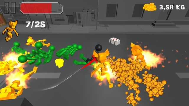 Stickman Killing Zombie 3