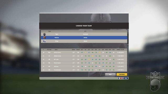 Front Page Sports Football 3