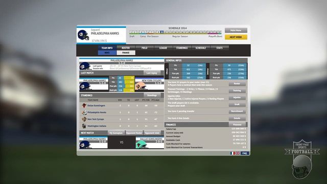 Front Page Sports Football 4