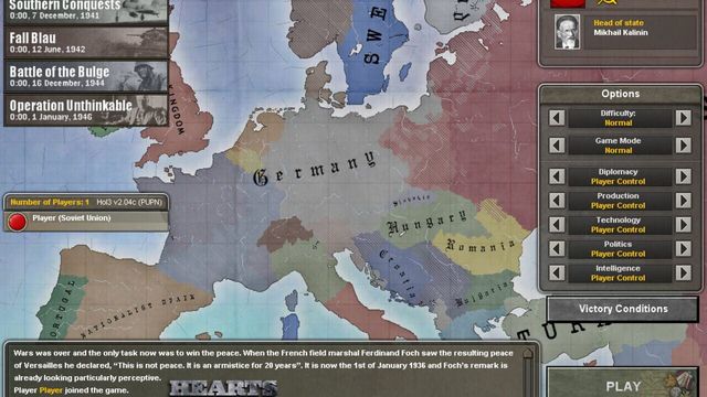 Hearts of Iron III: For the Motherland 1