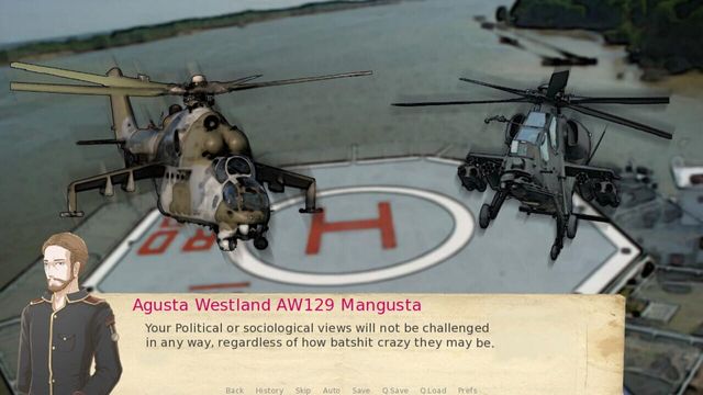 Attack Helicopter Dating Simulator 6