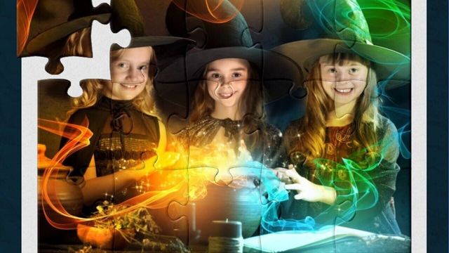 Holiday Jigsaw: Halloween 4 5