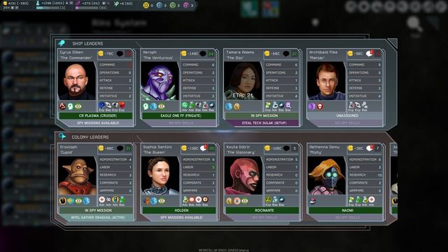 Interstellar Space: Genesis 6