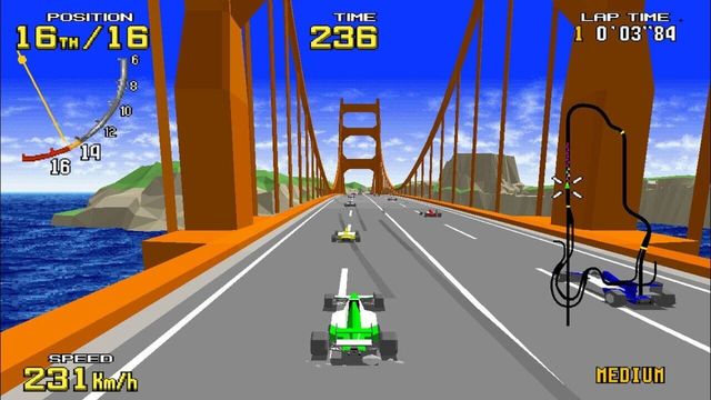 Sega Ages Virtua Racing 5