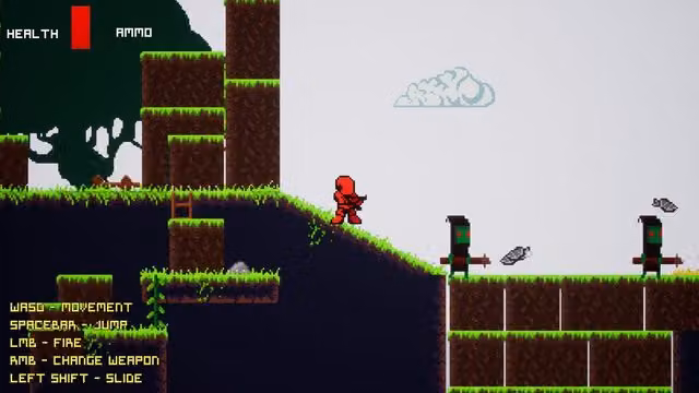 Pixel Robot Hunter 5