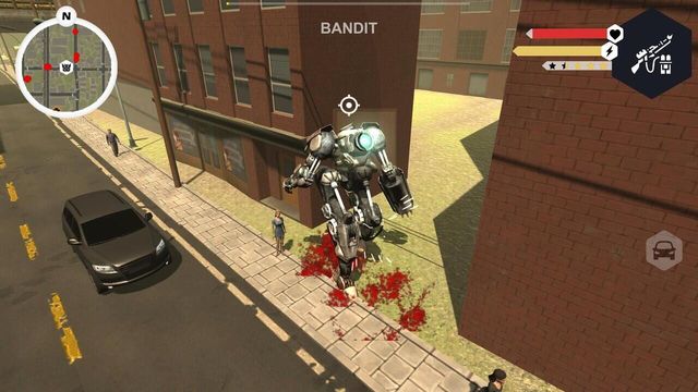 Muscle Car Robot 3