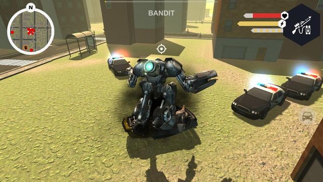 Muscle Car Robot 5
