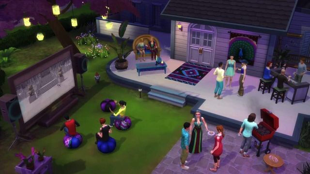 The Sims 4: Movie Hangout Stuff 2