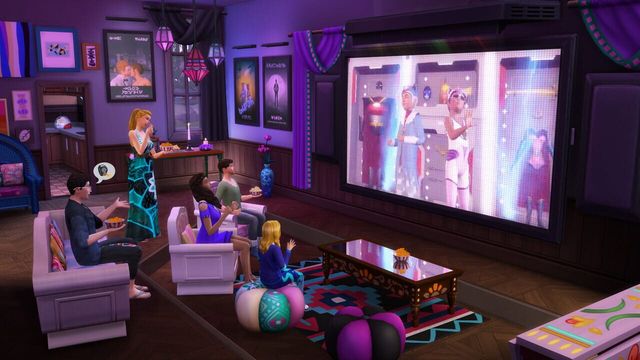 The Sims 4: Movie Hangout Stuff 4