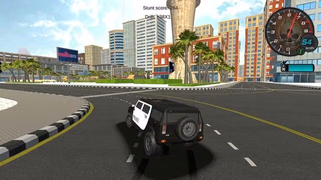 Police Stunt Cars 2
