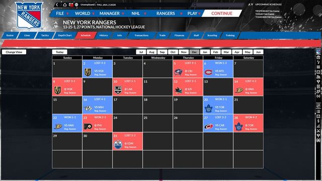 Franchise Hockey Manager 6 3