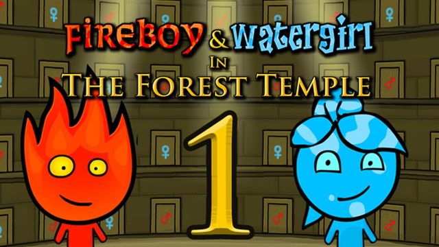 Fireboy and Watergirl in the Forest Temple 1