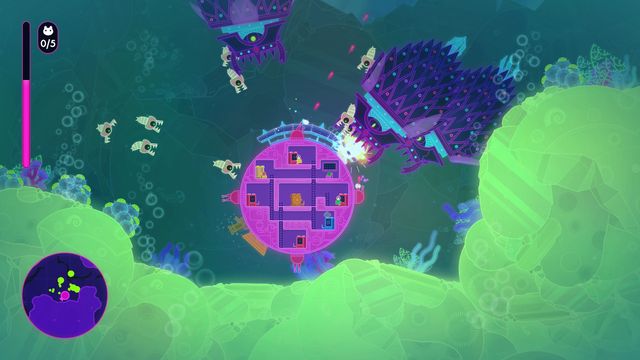 Lovers in a Dangerous Spacetime 5