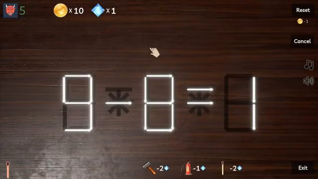 Puzzle: Fire Sticks 4
