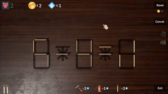 Puzzle: Fire Sticks 5