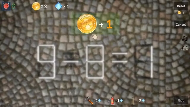 Puzzle: Fire Sticks 6