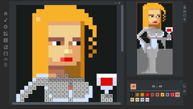 Coloring Game: Pixel 1