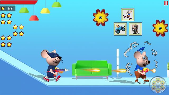 Mouse Mayhem Shooting & Racing 2