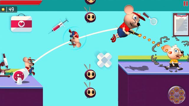 Mouse Mayhem Shooting & Racing 3