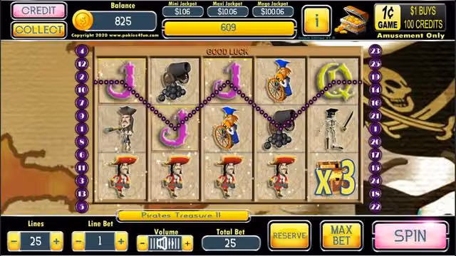 Pirates Treasure II 1