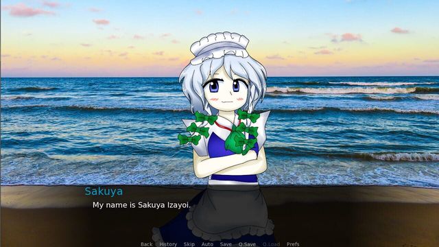 Sakuya Izayoi Gives You Advice and Dabs 2