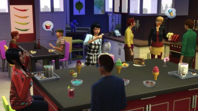 The Sims 4: Cool Kitchen Stuff 6