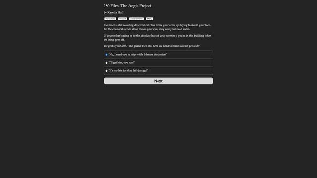 180 Files: The Aegis Project 4