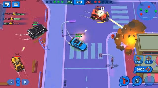 Rage of Car Force: Car Crashing Games 2