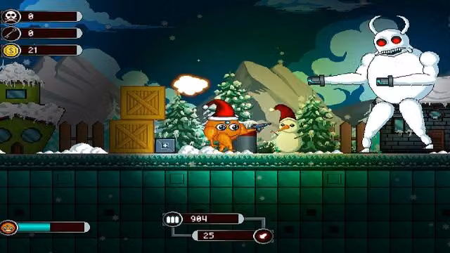 Orange Santa 5