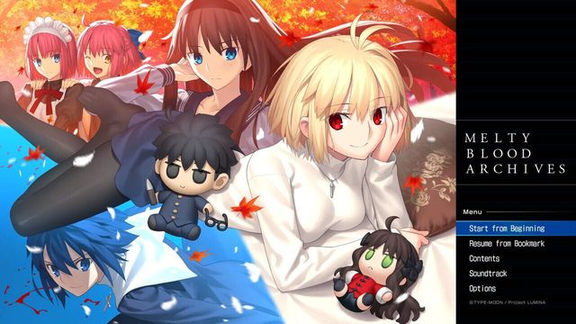 Melty Blood: Type Lumina - Melty Blood Archives 1