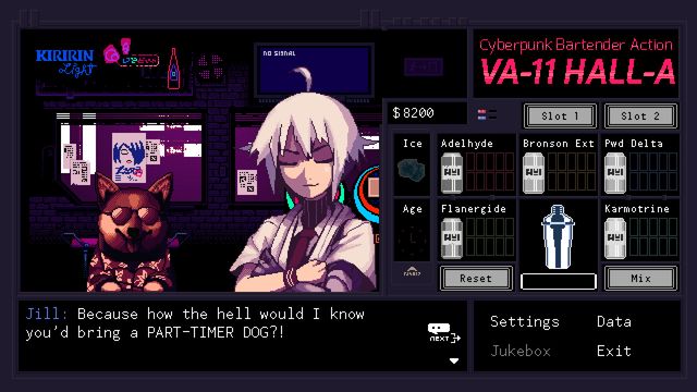 VA-11 Hall-A: Cyberpunk Bartender Action 2