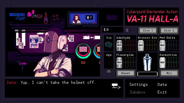 VA-11 Hall-A: Cyberpunk Bartender Action 5