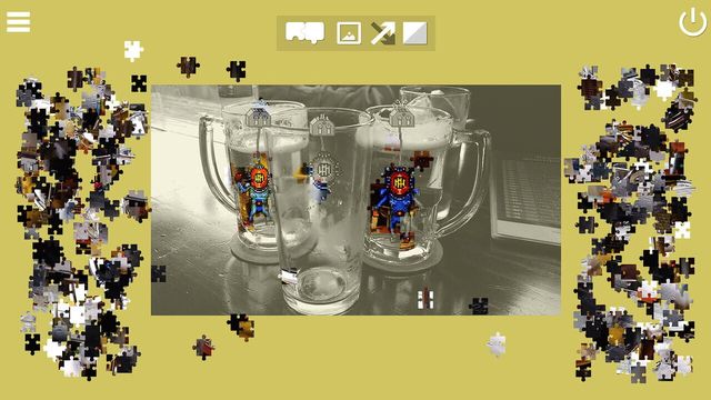 Invisible Services: Pixel Art Jigsaw Puzzle 1