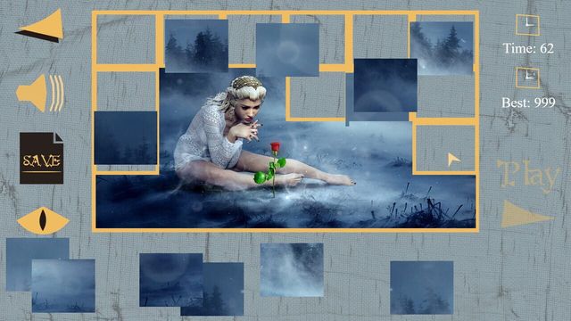 Jigsaw Frame: Relax 1