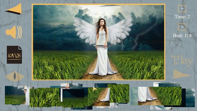 Jigsaw Frame: Relax 4