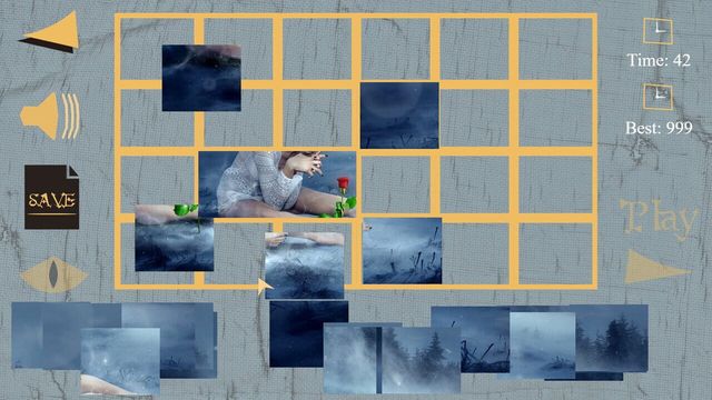 Jigsaw Frame: Relax 5
