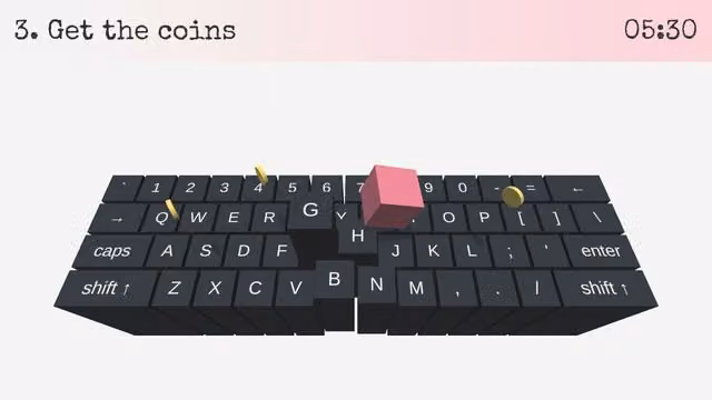 On Key Up: A Game for Keyboards 2
