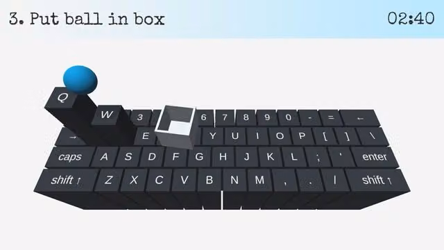 On Key Up: A Game for Keyboards 4