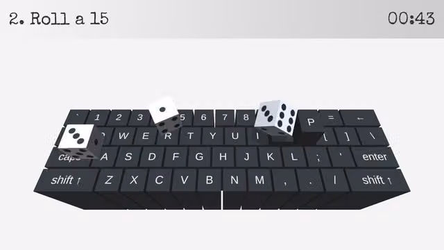On Key Up: A Game for Keyboards 5