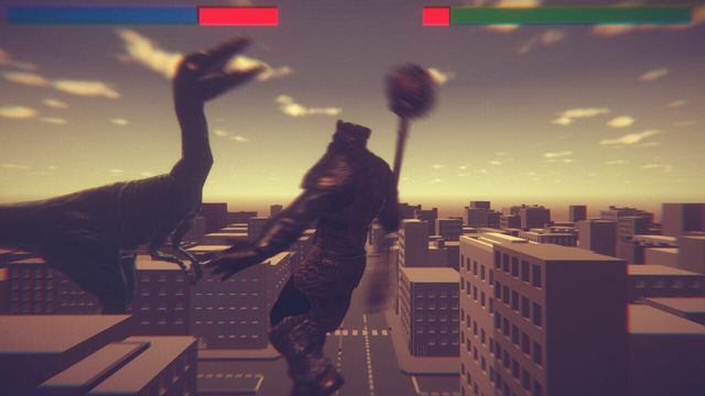 Monkey vs. Dino 5