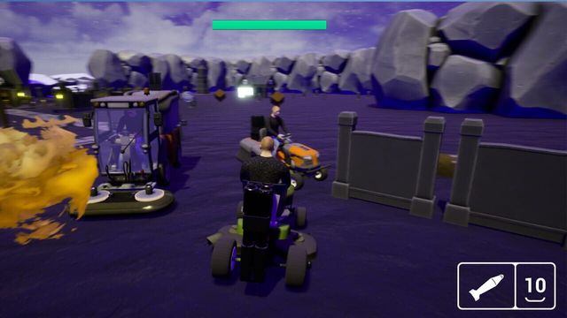 Lawnmower Game: Battle 3