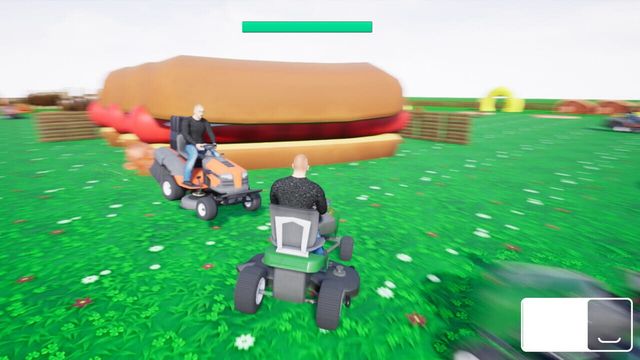 Lawnmower Game: Battle 4