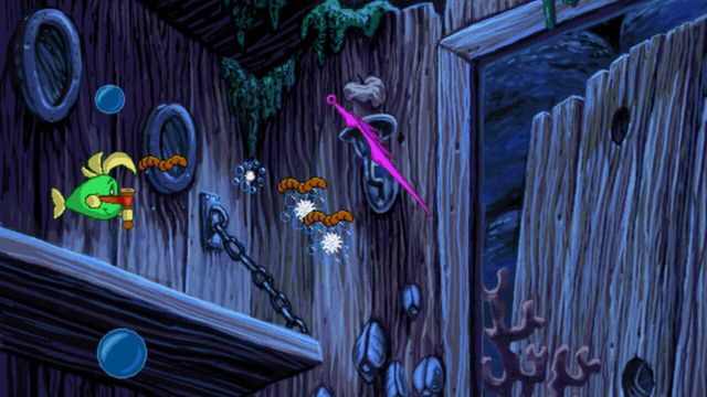 Freddi Fish and Luther's Water Worries 5