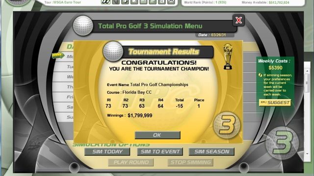 Total Pro Golf 3 1