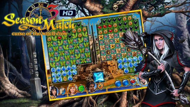 Season Match 3: Curse of the Witch Crow 1
