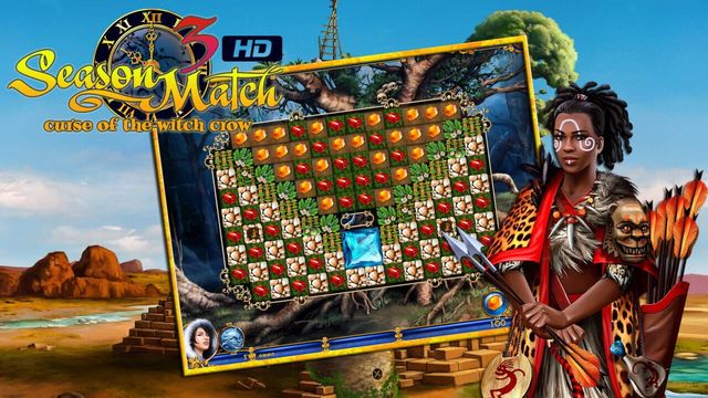 Season Match 3: Curse of the Witch Crow 3