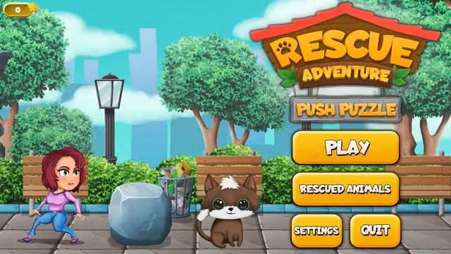 Push Puzzle: Rescue Adventure 2