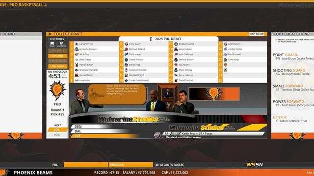 Draft Day Sports Pro Basketball 4 4
