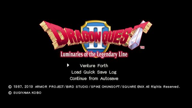 Dragon Quest II: Luminaries of the Legendary Line 1
