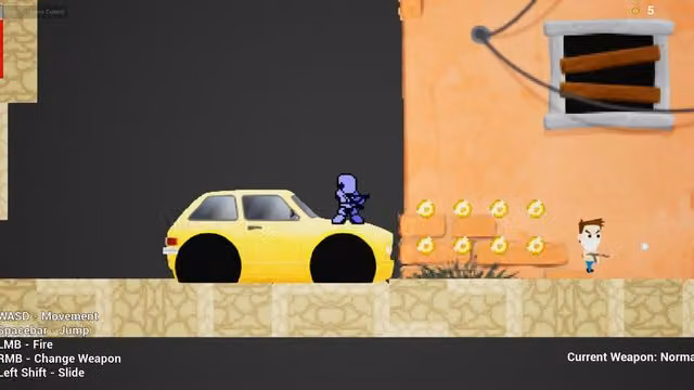 Pixel Robot Return 2